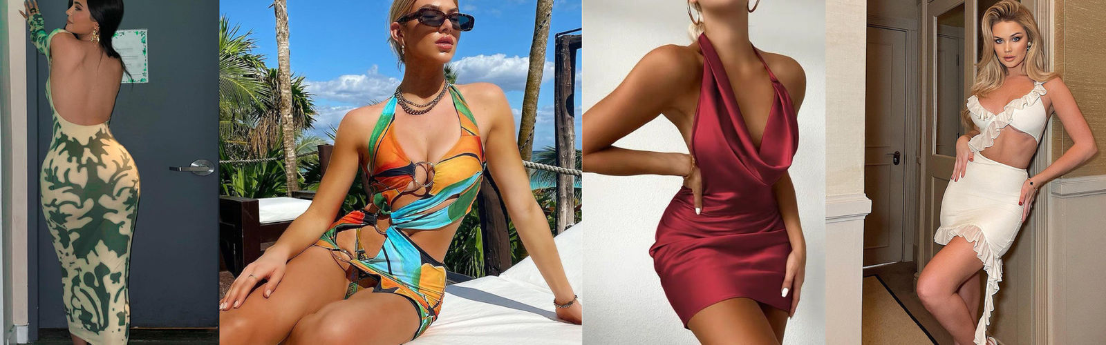 Vestido elegante para mulheres