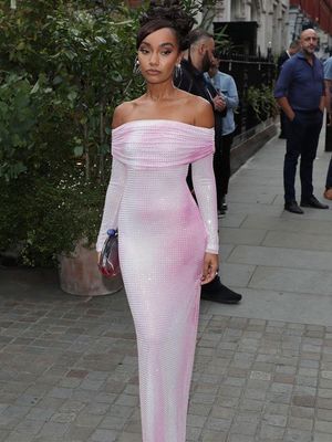 Sexy Custom One Line Shoulder Slimming vestido de noite com peito
