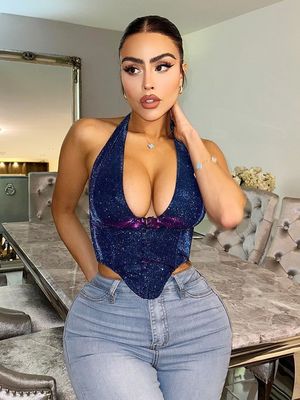 O novo vestido feminino sexy da Spice, estilo moda, colete curto e magro.