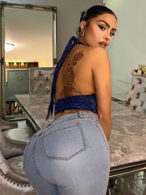 O novo vestido feminino sexy da Spice, estilo moda, colete curto e magro.