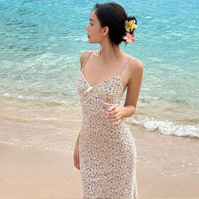 Nova moda padrão de impressão personalizado vestido sexy um conjunto de padrões pode ser personalizado