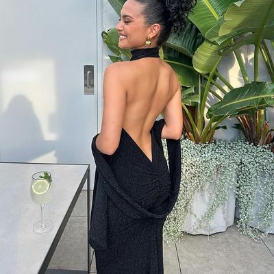 Temperamento de moda novo sexy sucesso de bilheteria corretor corretor magro empalheiro manga longa vestido de seda brilhante