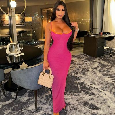 Verão nova moda sexy renda vestido sem alças