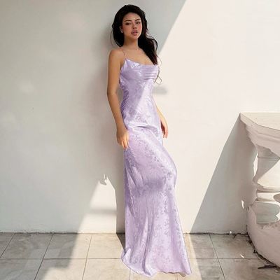 Verão Feminino Novo Sexy Collar de Linha Estilo Francês Satin Sem Volte