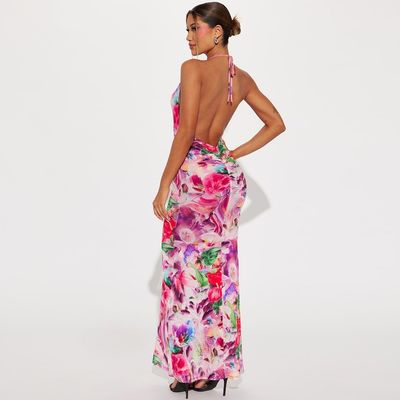 Verão novo sexy renda subalterna saia de moda vestido de impressão