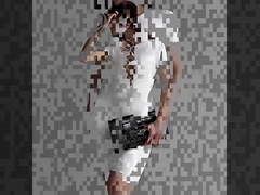 Roupa de manga curta sexy e fina